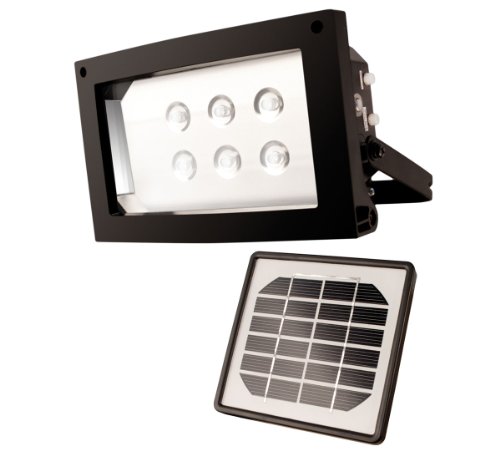 Maxsa 6 LED Solar Powered Floodlight, Model# 40330