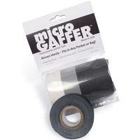 microGAFFER Tape 8 Yards x 1″- Pack of 4 Rolls, Classic Colors: White, Grey & Black