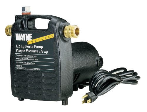 Wayne PC4 1/2 HP 115-Volt Transfer Water Pump, Cast Iron