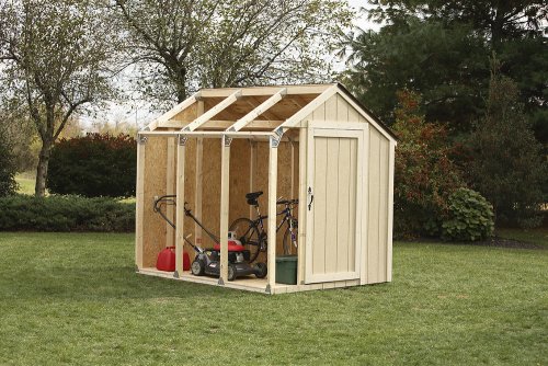 2x4basics 90192 Shed Kit, Peak Style Roof