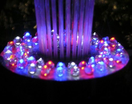 Floating Spray Fountain w LED Light