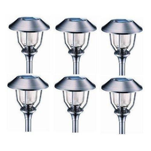 Alpan Stainless Steel Solar Landscaping Lights – 6 Pk.