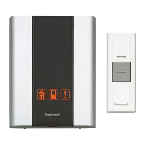 Honeywell RCWL300A1006 Premium Portable Wireless Door Chime and Push Button