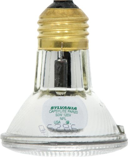 Sylvania 14502 50 Watt PAR20 Narrow Flood Light Bulb / 30 Degree Beam Spread / 120 Volt / 50PAR20