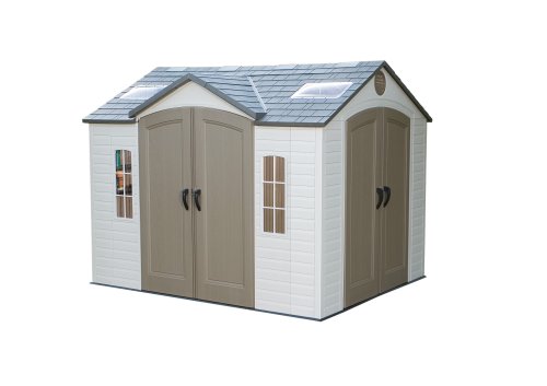 Lifetime 60001 8-by-10-Foot Outdoor Storage Shed
