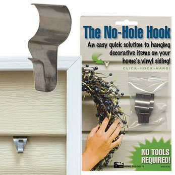 Set of 4 Vinyl Siding Hooks Hook Shape: Original ‘L’ Shaped Hooks