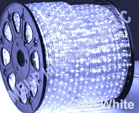 COOL WHITE 12 V Volts DC LED Rope Lights Auto Lighting 5 Meters(16.4 Feet)