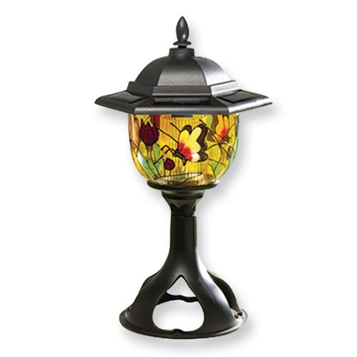 Tiffany Style Solar Outdoor Light