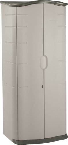 Rubbermaid 3749 Vertical Storage Shed, 17-cubic ft