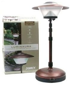 Dorcy 41-1090 200 Lumen LED Bronze Adjustable Patio Lamp