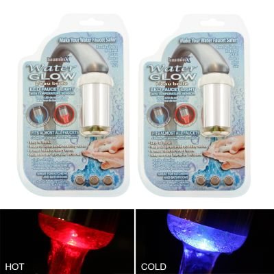 2 Water Glow LED Faucet Lights