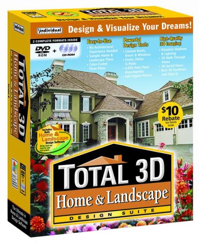 Total 3D Home & Landscape Suite 8 (DVD-Rom + CD-Rom)