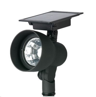 Yards & Beyond: Premier Series – 2 Pack Solar Spotlight Set – Black