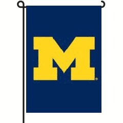 Michigan Wolverines Garden/Window Flag