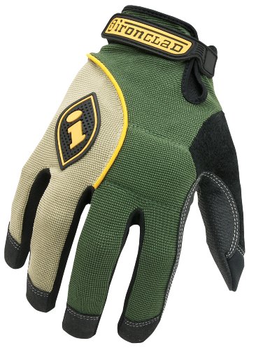 Ironclad HUL-04-L Heavy Utility Landscaper Gloves, Large