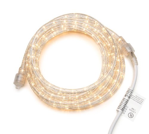 Clear Tube Lights, 18 Feet, Plug In