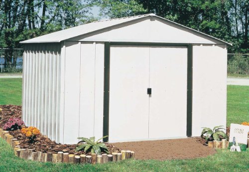 Arrow Shed AR1012-C1 Arlington 10-Feet by 12-Feet Steel Storage Shed