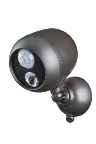 Mr. Beams MB 371 Battery-Powered Motion-Sensing LED Remote Outdoor Security Spotlight