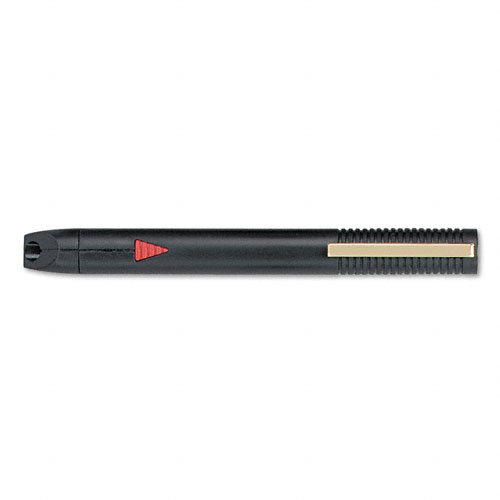 Quartet Standard Pen Size Laser Pointer, Class 2, Projects 150 Yards, Black Barrel (MP-1202Q)