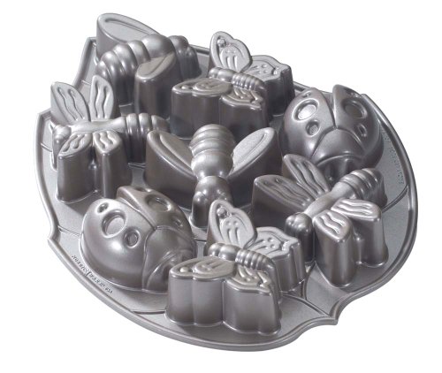 Nordic Ware Platinum Backyard Bugs Pan