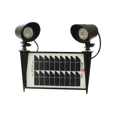 Concept Enterprises, Inc SL-80 20-LED Solar Garden Lights with Two Fixtures and One 3-Watt Panel