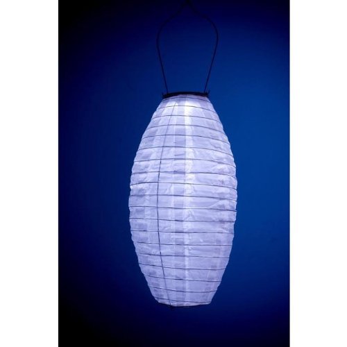 Soji Pod Solar Lantern in White