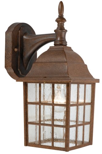 Hardware House 544114 Downward-Facing 14-by-6-Inch Aluminum Outdoor Light Fixture, Artesian Bronze