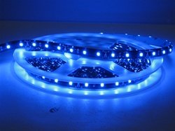 LEDwholesalers Flexible Lighting Strip 300 SMD LED Ribbon 5 Meter or 16.4 Ft 12 volt BLUE, 2026BU