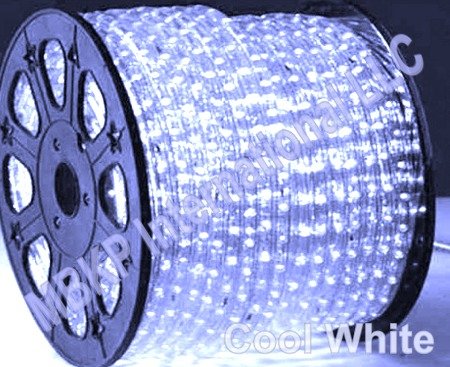 COOL WHITE 12 V Volts DC LED Rope Lights Auto Lighting 25 Meters(82 Feet)