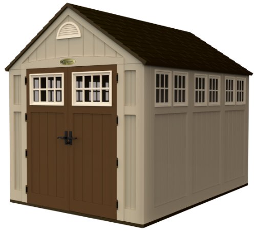 Suncast BMS8000 7-1/2-Feet by 10-1/2-Feet Alpine Shed