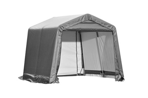 ShelterLogic 10X10X8 E Series Shed (Gray)