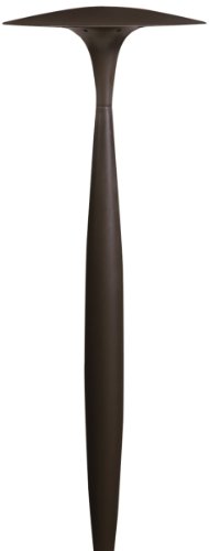 Kichler Lighting 15833AZT LED Broad Roof Low Voltage Landscape Path and Spread Light, Textured Architectural Bronze