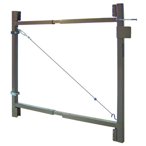 Adjust-A-Gate AG 72 2-Rail Consumer Quality Gate Kit, 36-Inch to 72-Inch by 45-Inch High