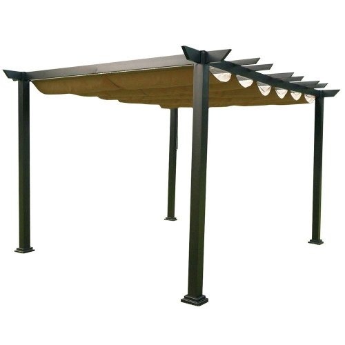 Sundown Pergola, 92.5″Hx144″W, ESPRESSO