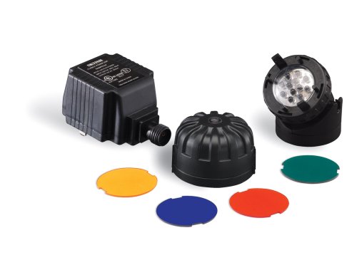 Sunterra 300209 Submersible Light for Water Gardens and Ponds, Black