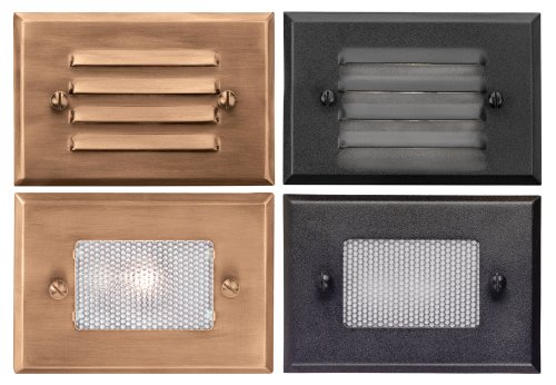 Malibu 8300-9401-01 Deck Light with 4 Plates