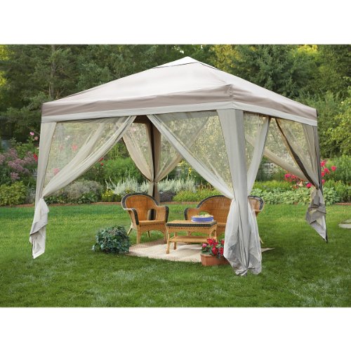 Deluxe 10×10 foot Backyard Gazebo