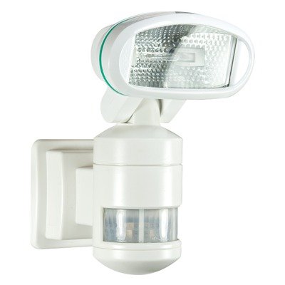 NightWatcher Robotic Security Light-Halogen (White)