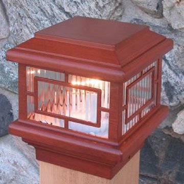 Orion Deck Light 3 1/2″ – Natural Brown