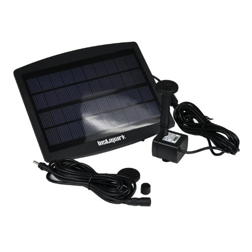 Instapark® GY-X-0025 Solar-Powered Water Pump with 800 mAH Battery Back-up