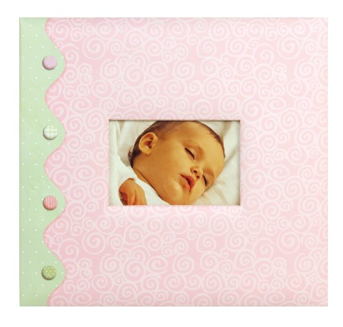 Tapestry by CR Gibson Little Pond Baby Girl Complete Scrapbook Kit, 12 by 12-Inch