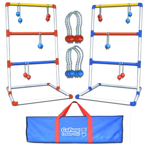Go Pong Premium Ladder Toss Game (includes carrying case) )