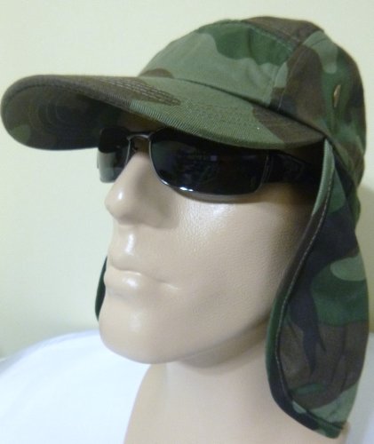 Safari CAP Green Army Camo