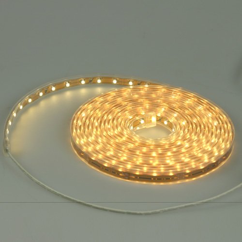 300 Smd3528 Waterproof LED Lighting Strip 16.4 Feet 5 Meter 12v Warm White 2700k, By Ledwholesalers