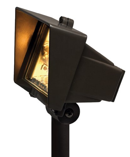 Hinkley Lighting 57000BZ 120V Line Voltage Flood Light, 75 Watt Maximum Mini Can Halogen Light Bulb, Bronze