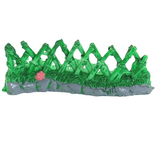 Como Fish Tank Aquascaping Artificial Fence Rockery Decoration