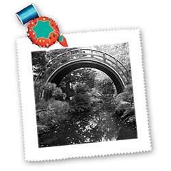 Arched Bridge, Japanese Gardens, San Francisco, CA – US05 DGU0064 – Darrell Gulin – 8×8 Inch Quilt Square