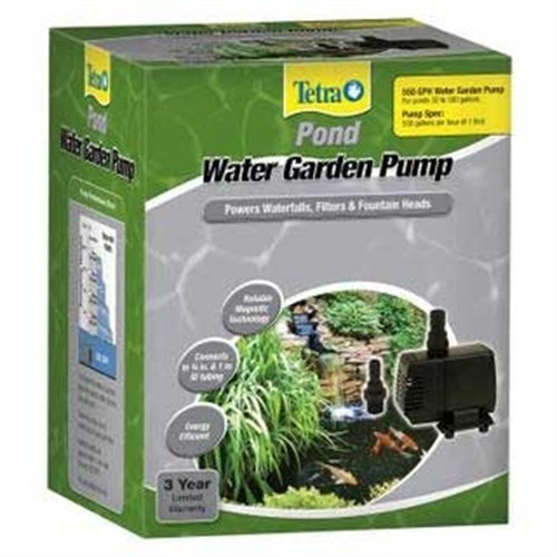 Tetra Pond Water Garden Pump 550 GPH, Ponds 50-500 Gallons