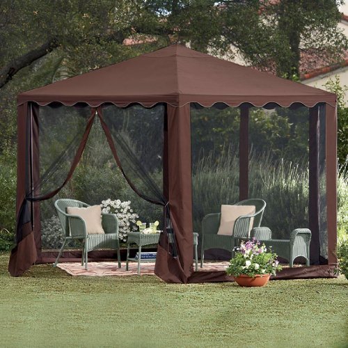 Brylanehome New And Improved Waterproof 13’W Hexagon Gazebo