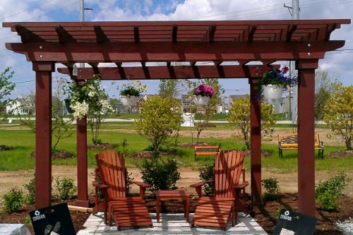 12 x 12 Rough Sawn Select Pergola